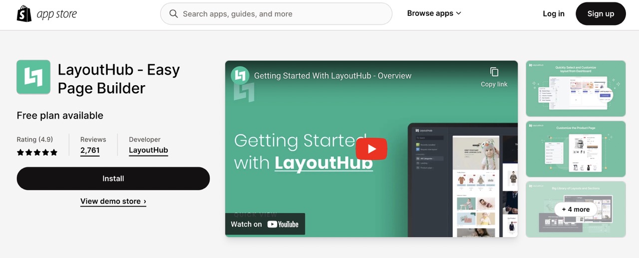LayoutHub wants to help you make your website look good.