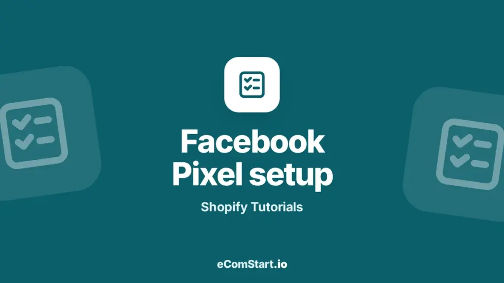 Facebook Pixel setup - guide cover