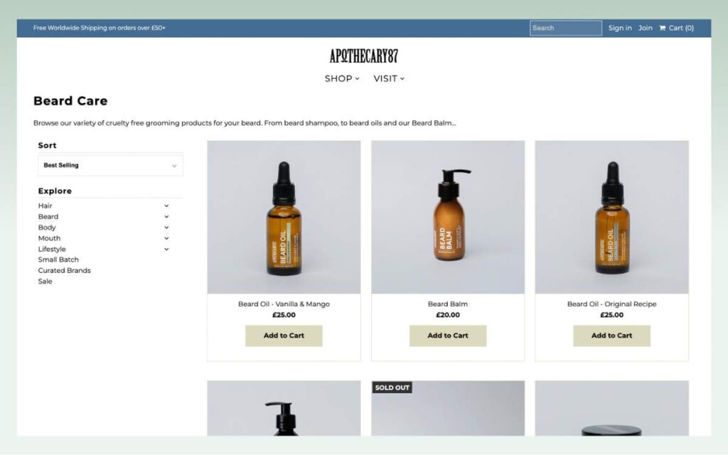 apothecary-87-business-examples