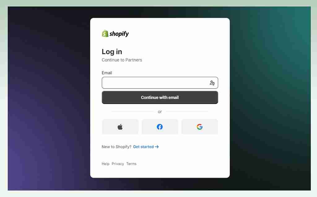 Log-in-to-Shopify-Partners