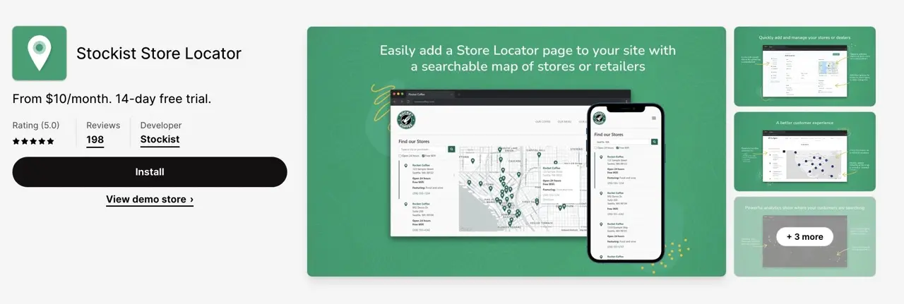 Stockist offers an easy way to integrate a searchable store map into your website.