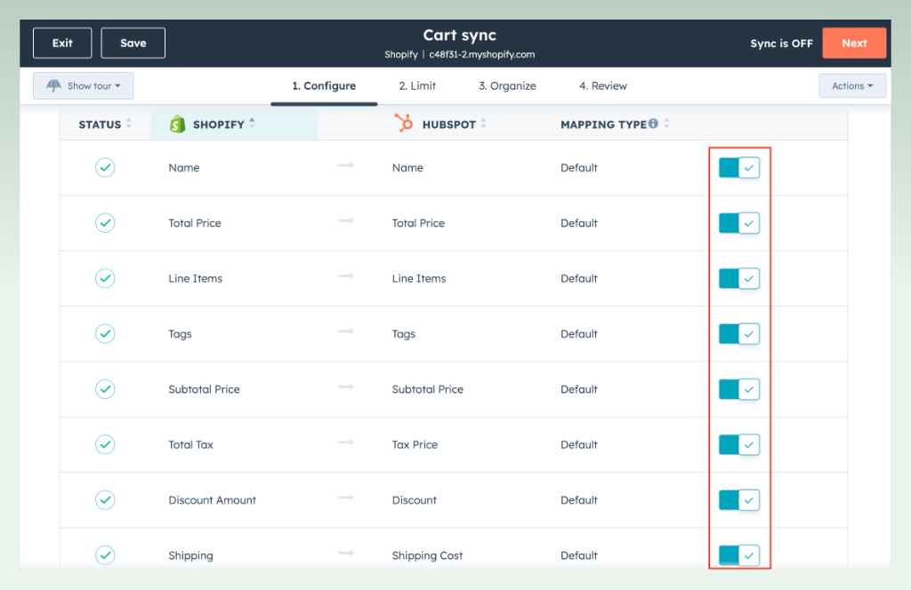 cart-sync-in-shopify-hubspot-integration