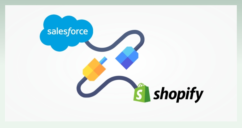 salesforce-and-shopify-icons-connected-shopify-integration-with-salesforce