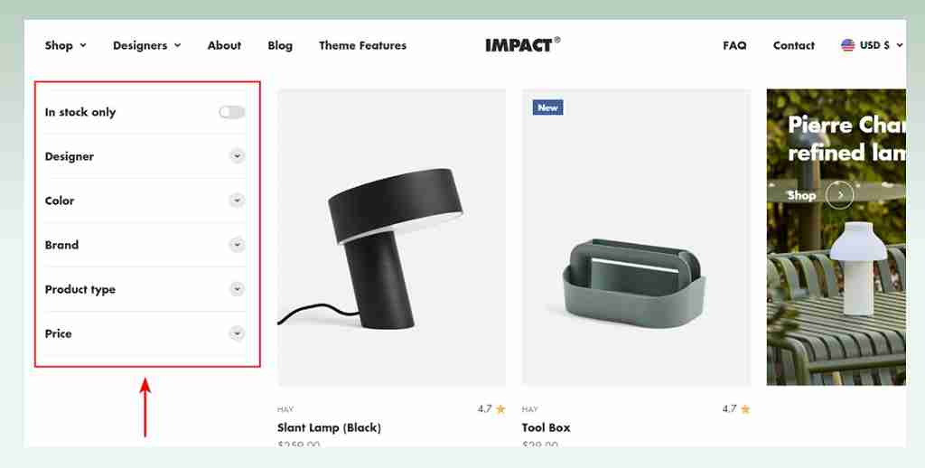 impact-theme-product-catalog-management