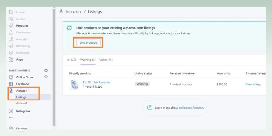 shopify-integration-with-amazon-create-listing
