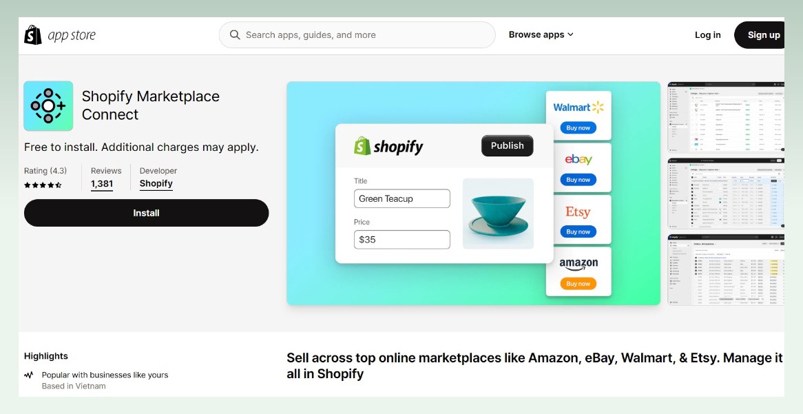 shopify-marketplace-connect