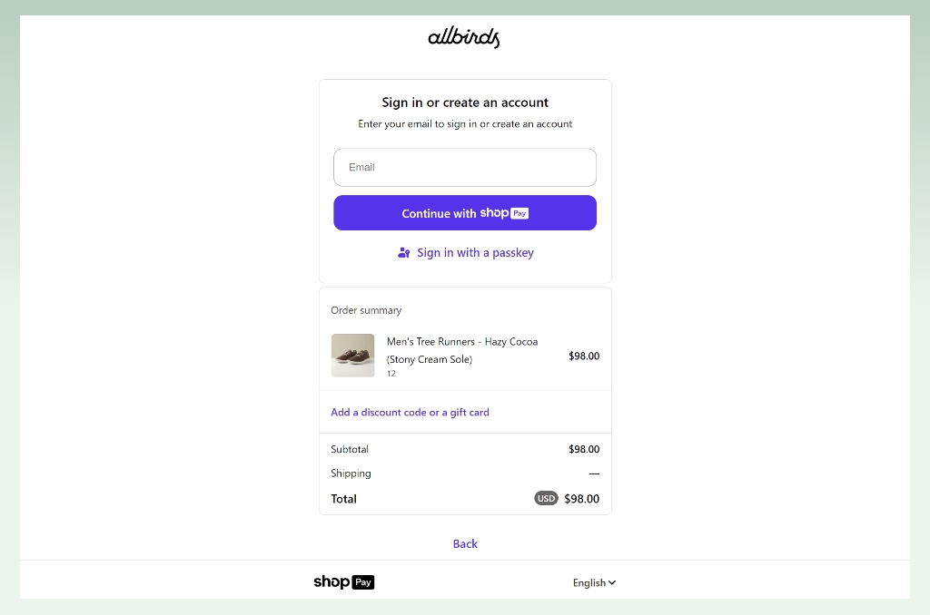 shop-pay-on-checkout-page-example