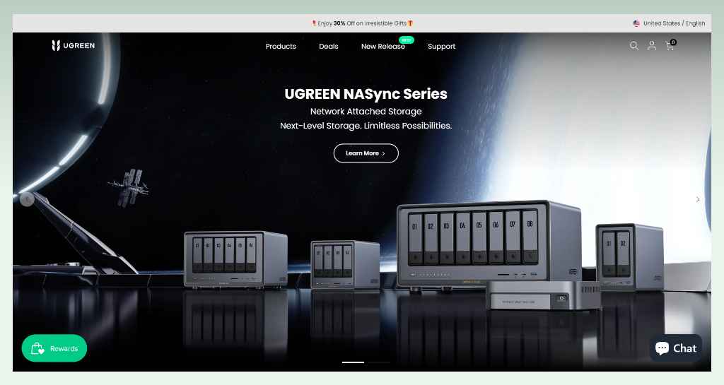 7-electronic-shopify-stores-ugreen