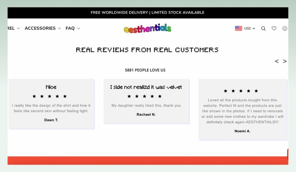 Aesthentials-customer-reviews