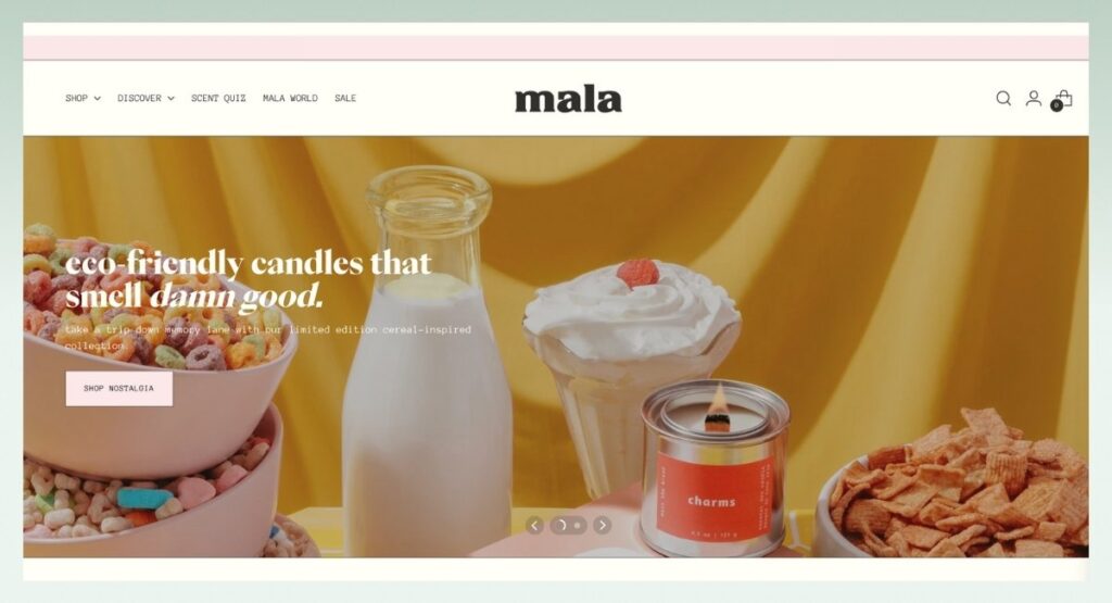 Mala-the-Brand-one-of-the-best-Shopify-online-stores