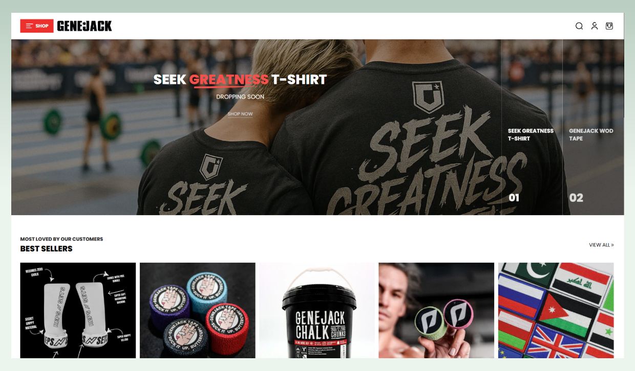 Best fitness store - Genejack