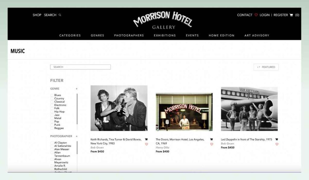 Morrison-Hotel-Gallery-aesthetic-design-the-best-shopify-art-stores