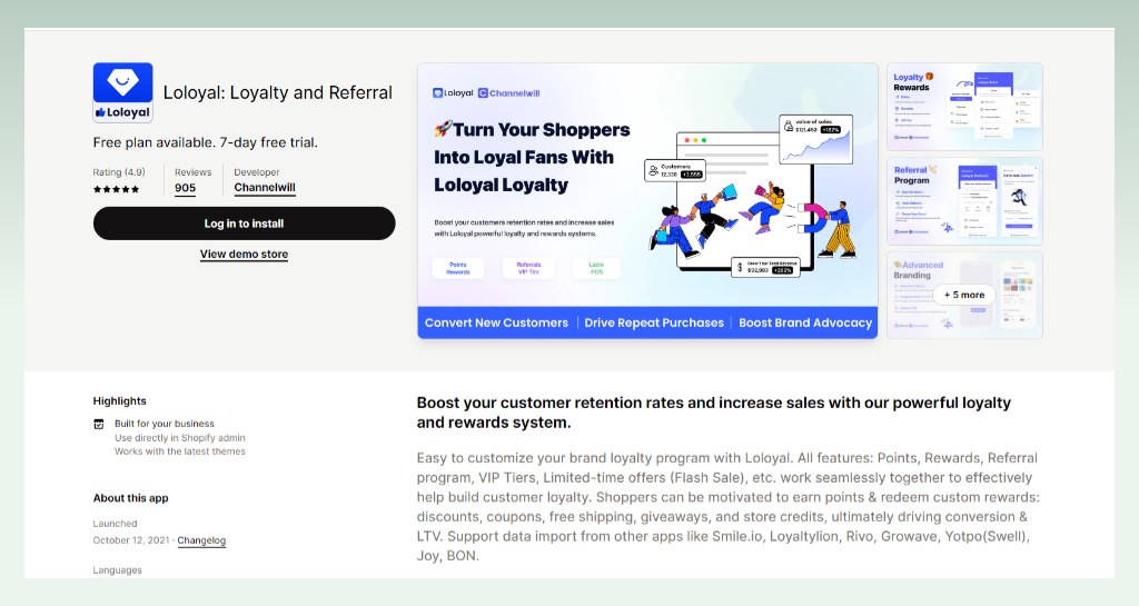 loloyal-shopify-referral-apps