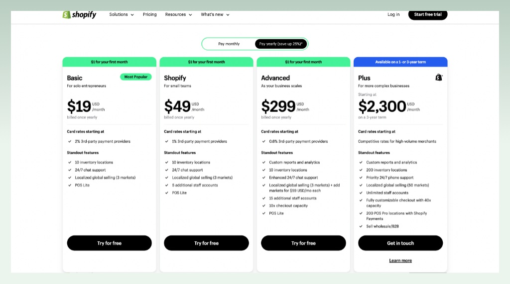 phillipines-shopify-pricing-plans