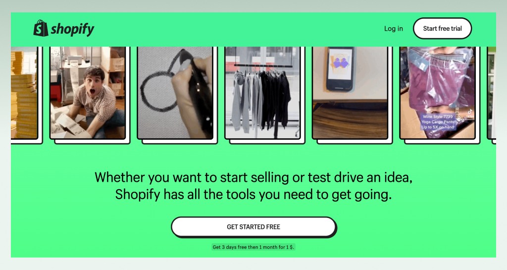 shopify-starter-free-trial