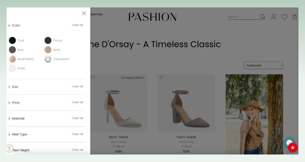 product-filtering-shopify-shoe-stores