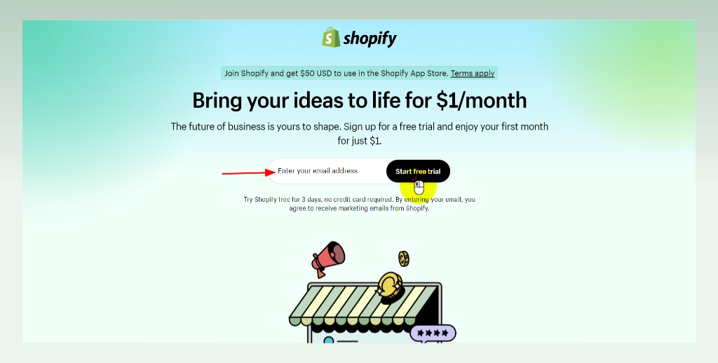 Shopify-free-trial
