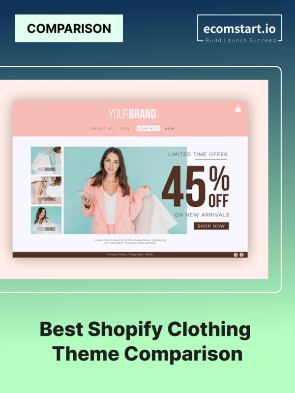 best shopify theme clothing comparison