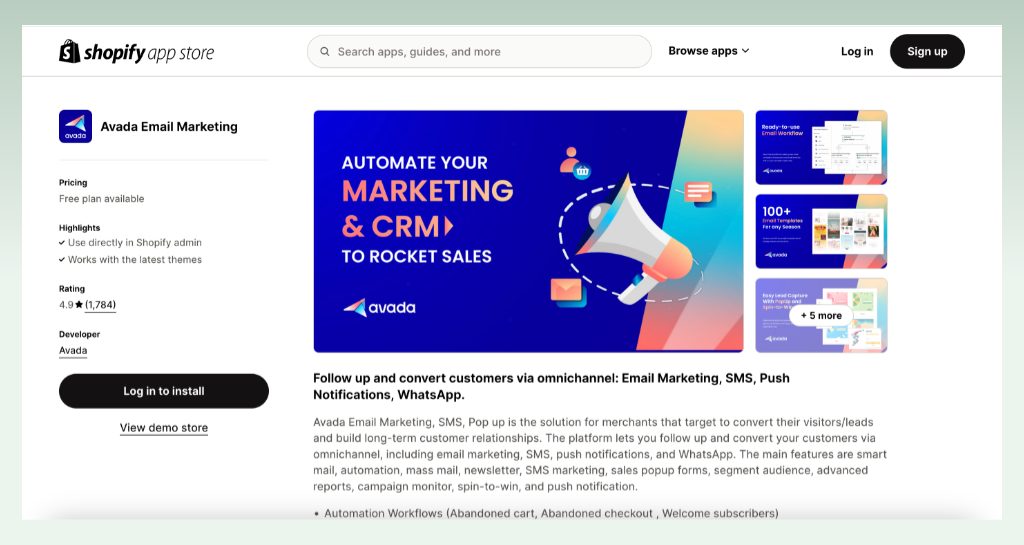 avada-email-marketing-shopify-app