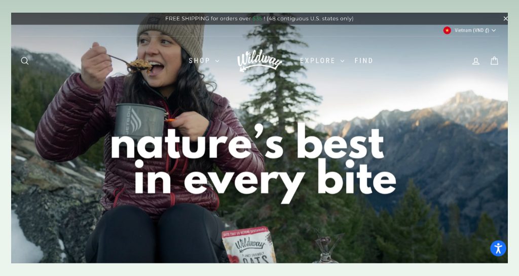 wildway-food-eco-friendly-shopify-website