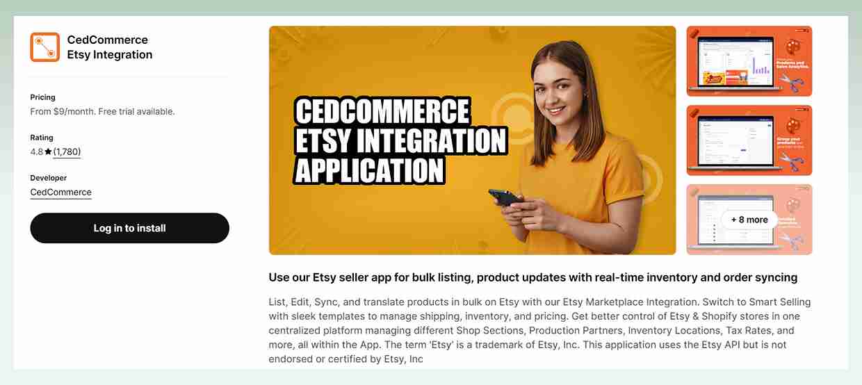 CedCommerce-Etsy-Integration