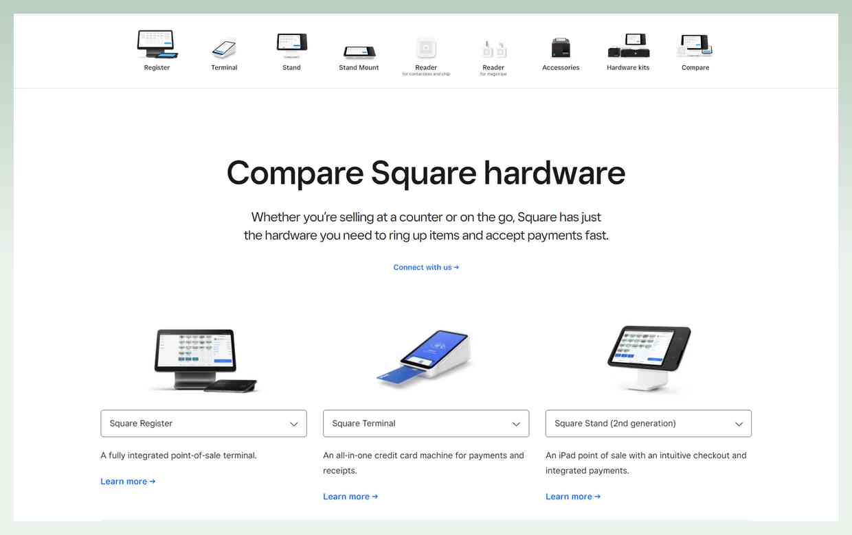 Square-POS-hardware