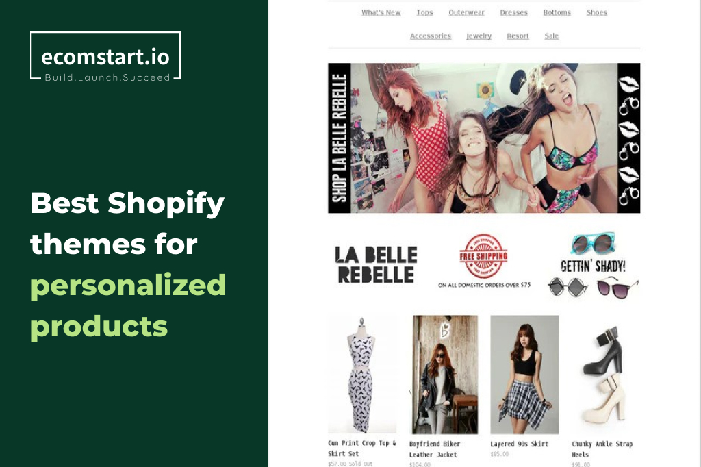 Best Shopify theme for personalized products