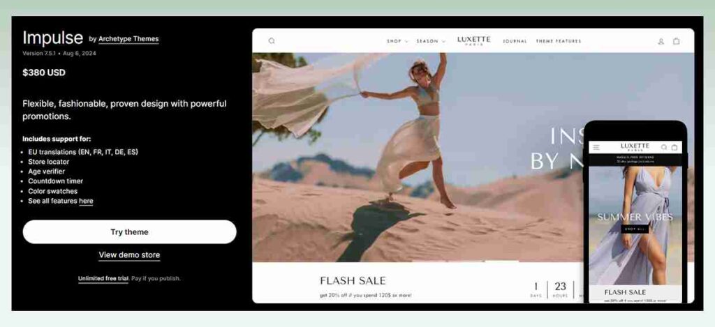 Impulse-Shopify-theme  