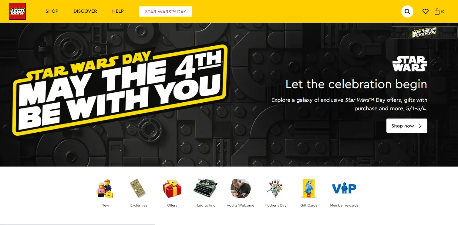 LEGO - headless store example