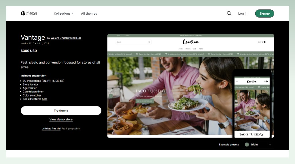 best-shopify-theme-for-food-products