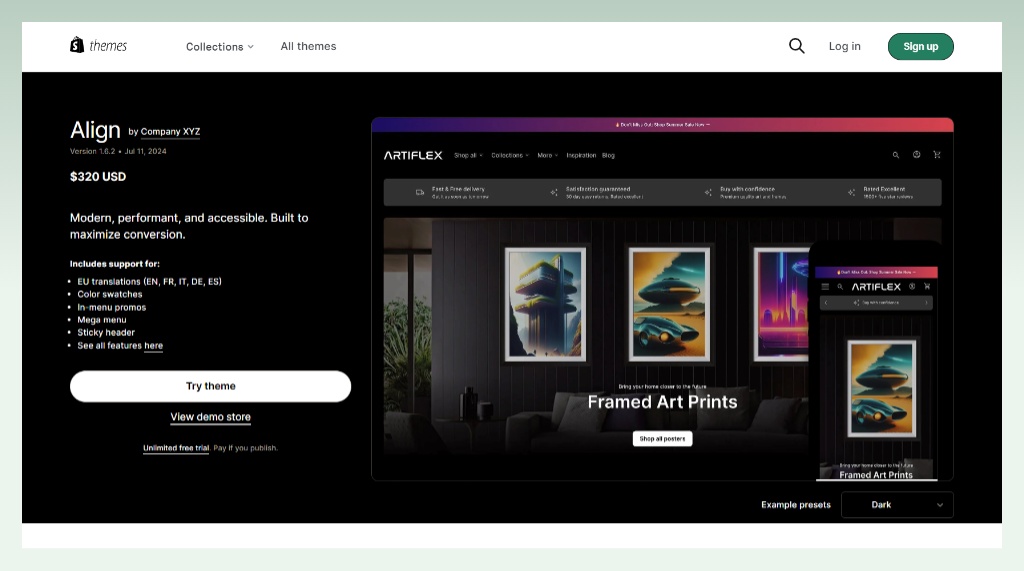 free-shopify-themes-for-artists