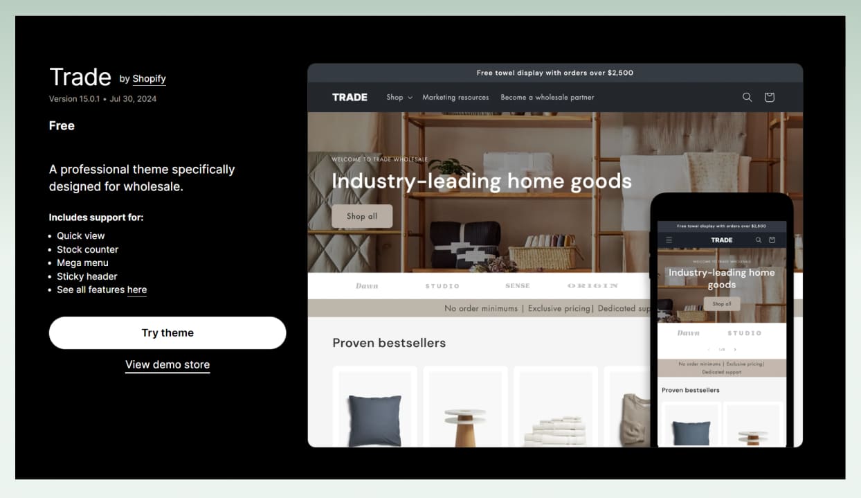 trade-best Shopify-theme-for-shoes