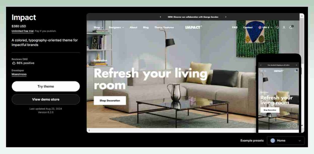Impact-Shopify-theme  