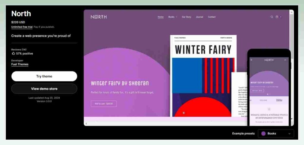 North-Shopify-theme  