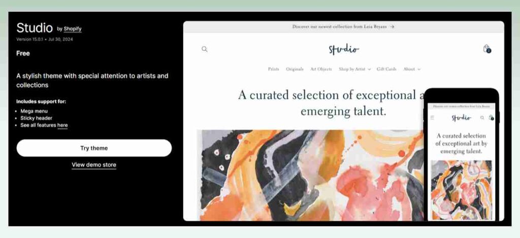 Studio-Shopify-theme  