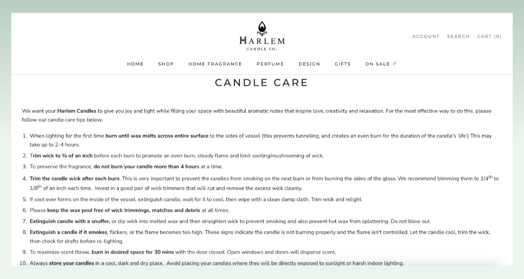 candle-care-shopify-websites