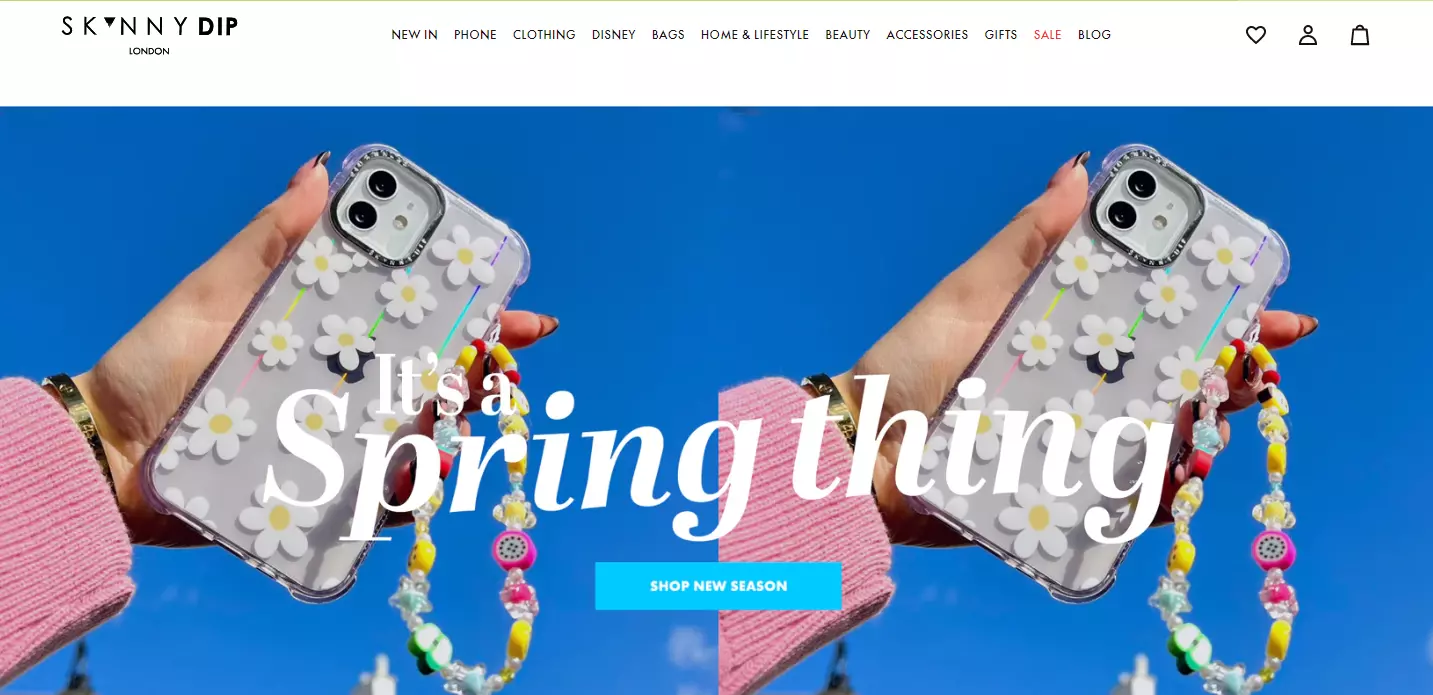 Skinnydip London - Shopify Plus stores