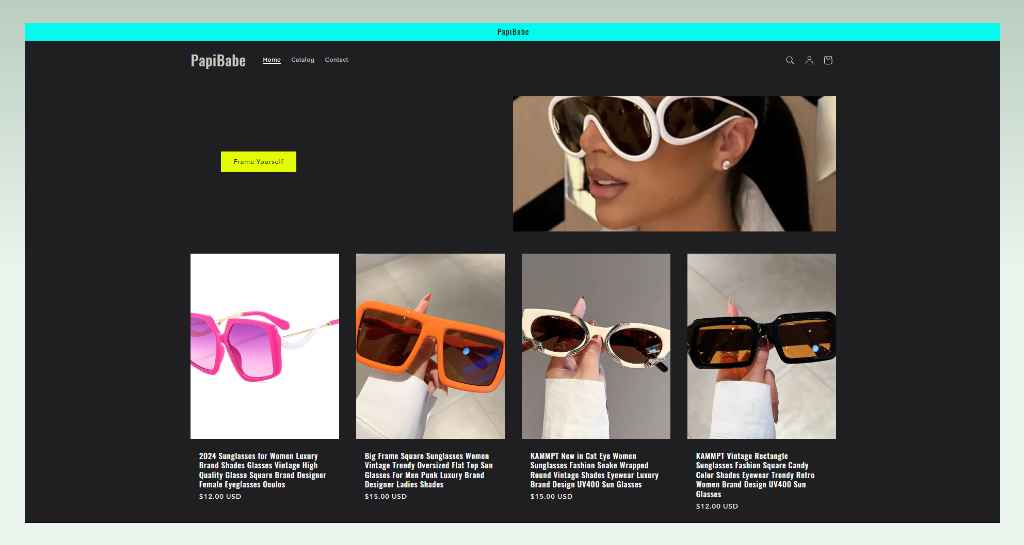 4-best-shopify-theme-for-sunglasses-papibabe