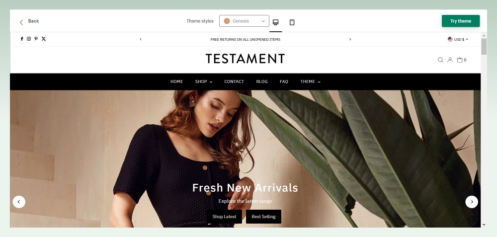 Shopify-Testament-theme-genesis-preset