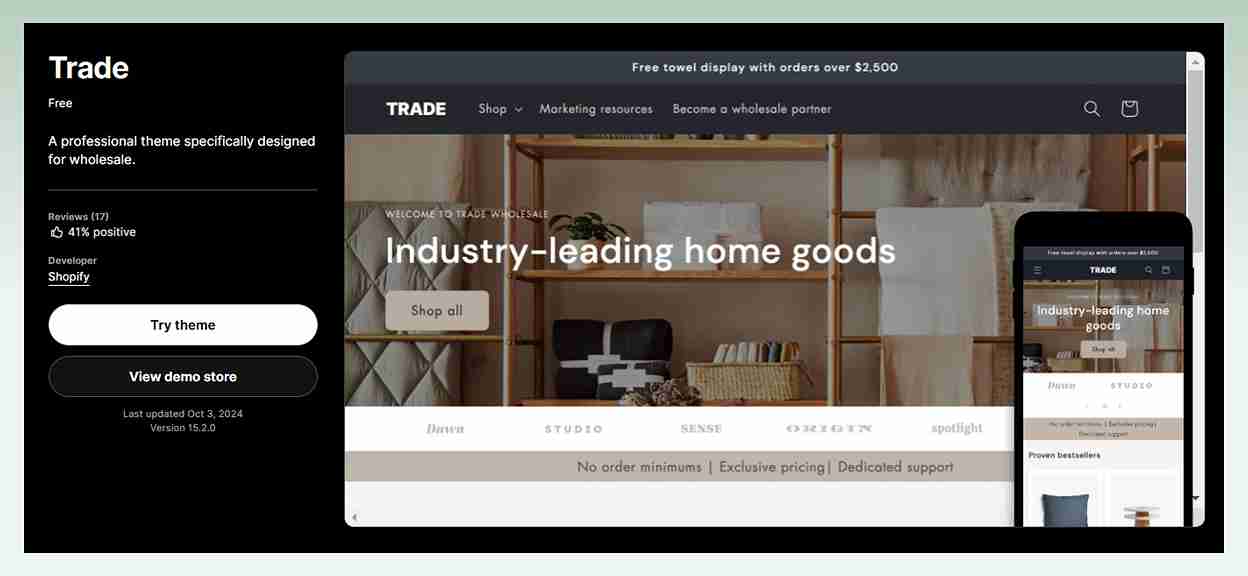 Trade-Shopify-theme-review  