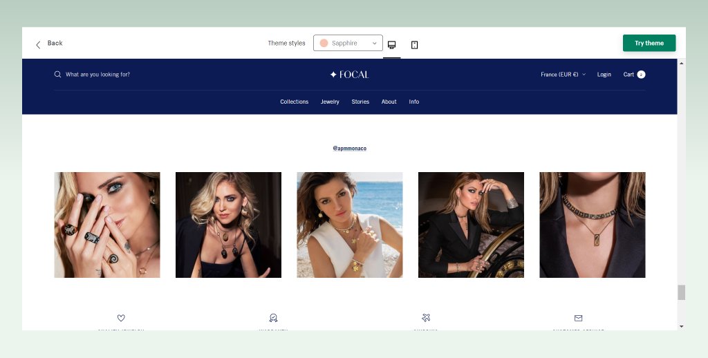 Focal-shopify-theme-features-instagram-feed