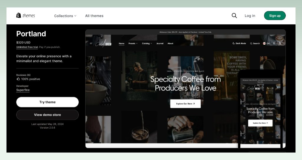 portland-best-shopify-theme-for-coffee