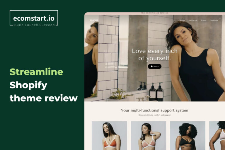 Streamline Shopify Theme Review: An Eye-catching Design