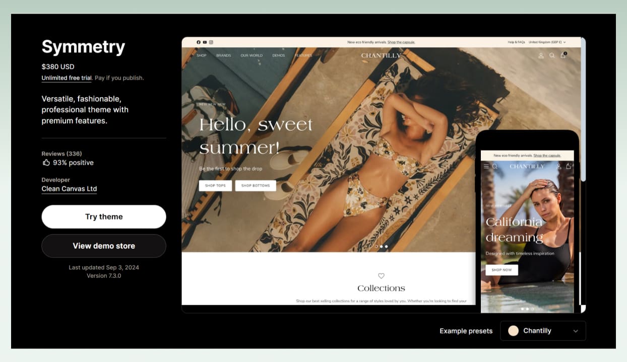 symmetry-best-Shopify-themes-for-baby-store