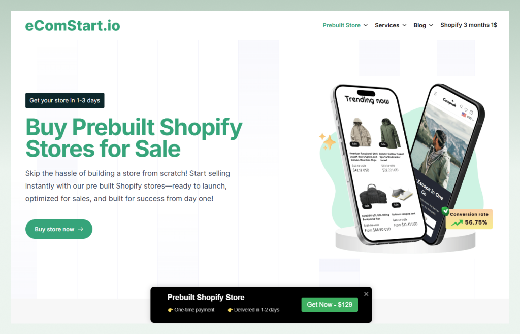 ecomstart-prebuilt-shopify-store