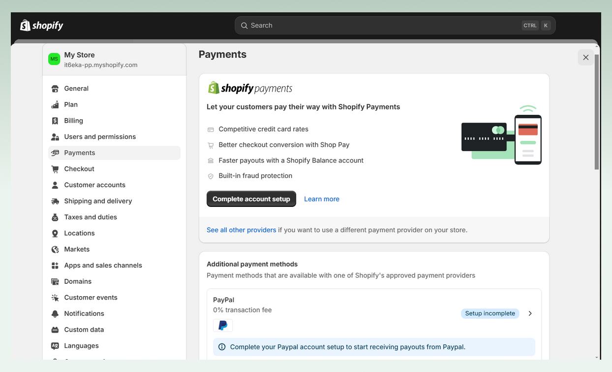 Shopify-Payment-gateways