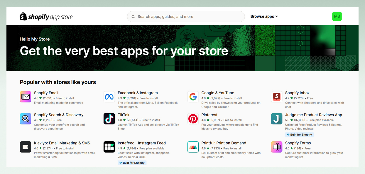 Shopify-apps-and-integrations