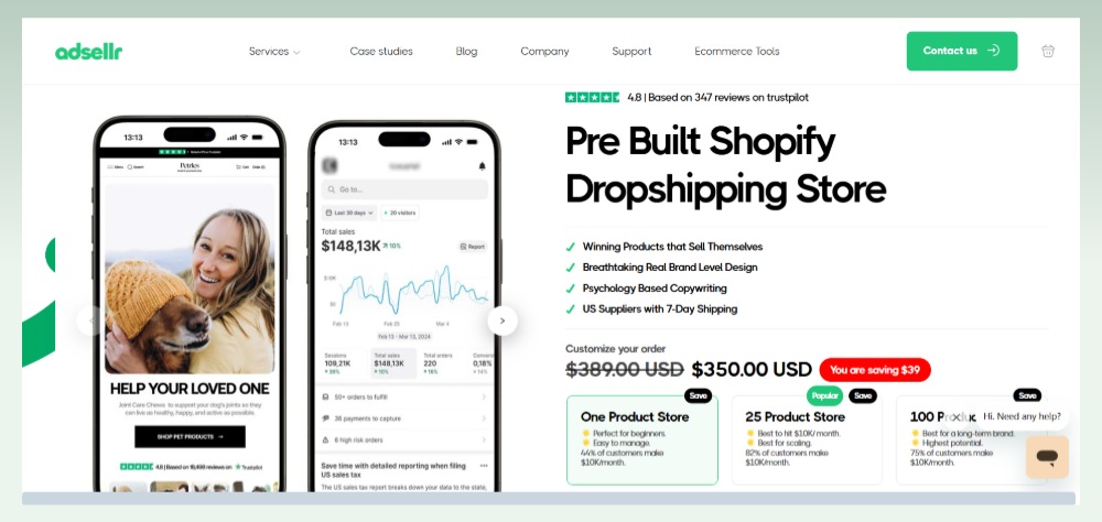 adsellr-where-to-buy-a-prebuilt-Shopify-store