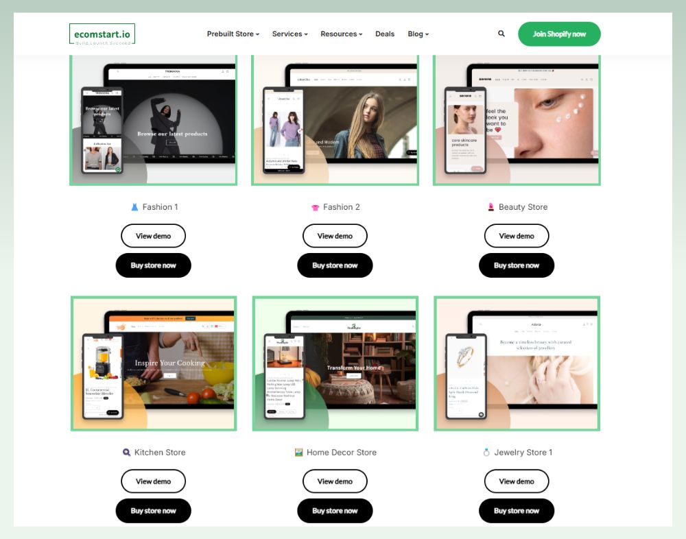 Prebuilt-shopify-stores-of-all-niches