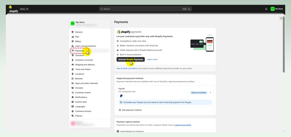 activate-shopify-payments